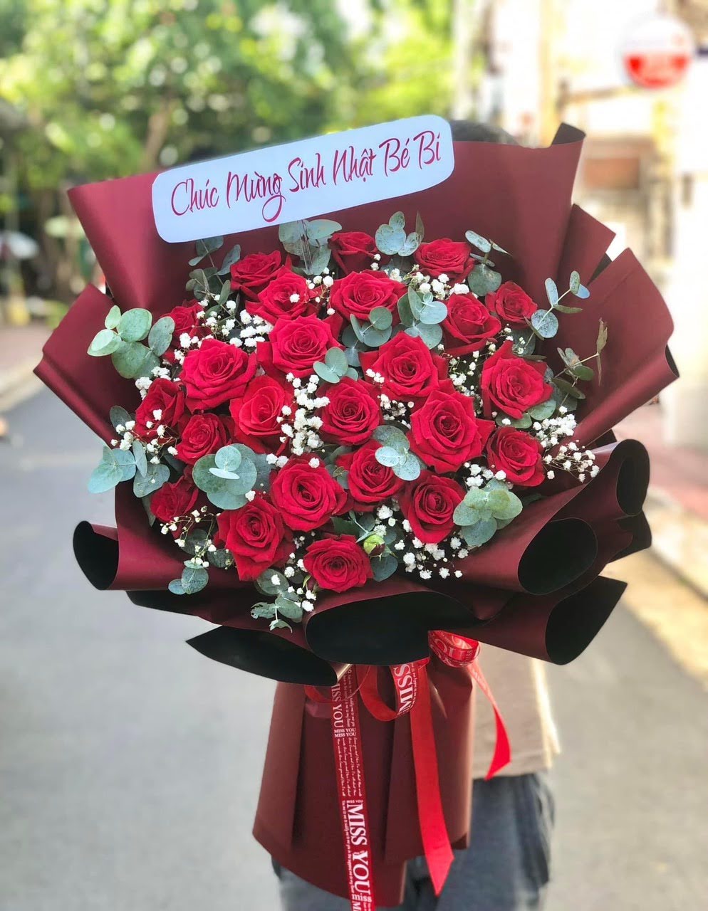 + Bó Hoa Hồng Đỏ 